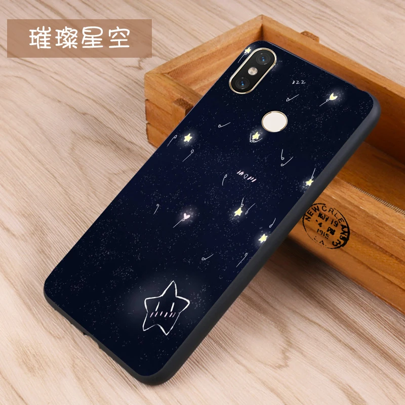 Case for Xiaomi Mi8 Case Silicone Cover for Xiaomi Mi8 Case Cover bag Skin Wolf Fish Skull Mi8 Fundas 100% BiNFUL 4
