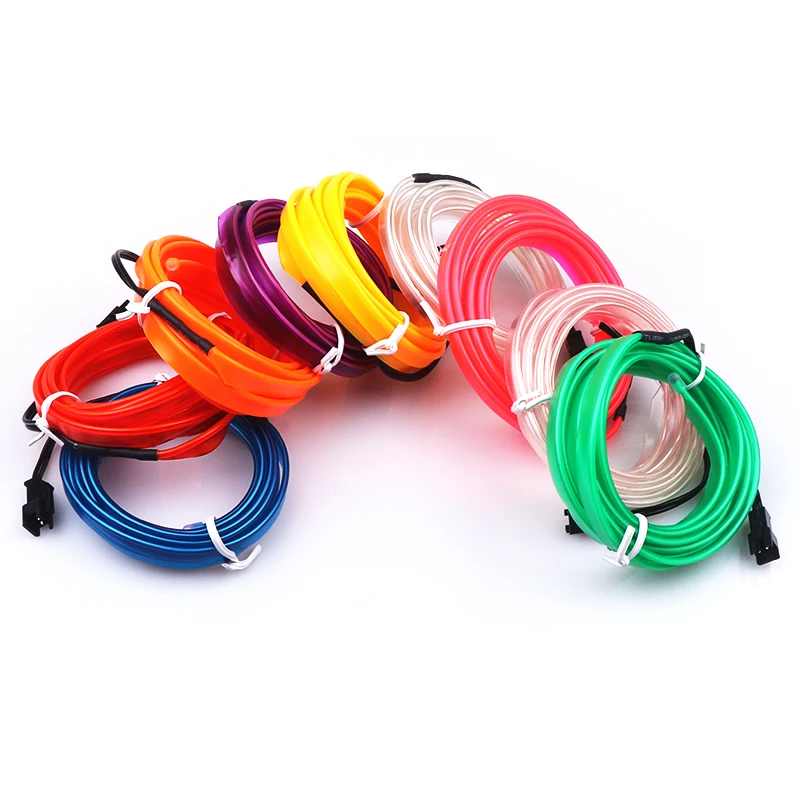 12V EL Wire Led Car Interior Lights Party Decor Neon lamp Flexible Rope Tube LED Strip Auto USB Cigarette Drive 1M/2M/3M/5M 12V EL Wire Led Car Interior Lights Party Decor Neon lamp Flexible Rope Tube LED Strip Auto USB Cigarette Drive 1M/2M/3M/5M