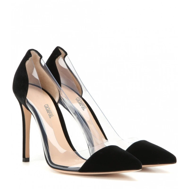 Туфли лодочки женские прозрачные на высоком каблуке 33 43|wedding pumps|sexy pumpshigh heel shoes |