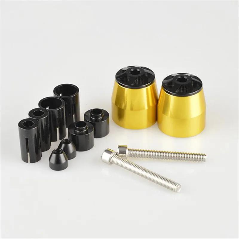 Handlebar End Plugs Motorcycle Aluminum Handlebar Grips Ends Slide