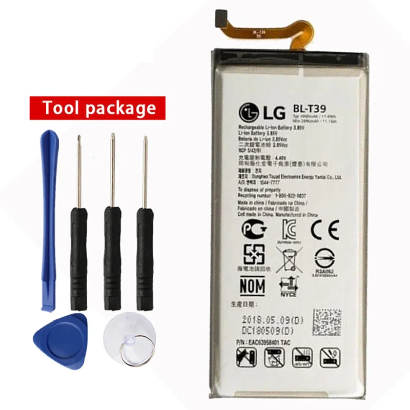 

Original BL-T39 Phone Battery for LG G7 ThinQ G710 Q7+ LMQ610 3000mAh