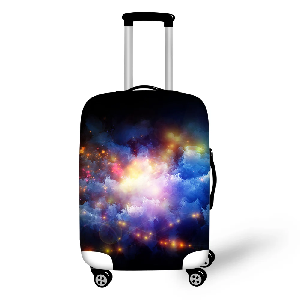 ELVISWORDS, 3D принт, Galaxy Suit, Чехлы, протектор для путешествий, чемодан, защитные сумки, стрейч, пылезащитные Чехлы для путешествий - Цвет: CC1434