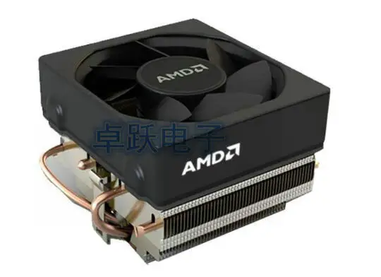 

AMD FX-Series FX-8350 8300 Boxed CPU Original processor Cooler fan heat sink 4 Lines Brass radiator Coolers fans Radiator fan