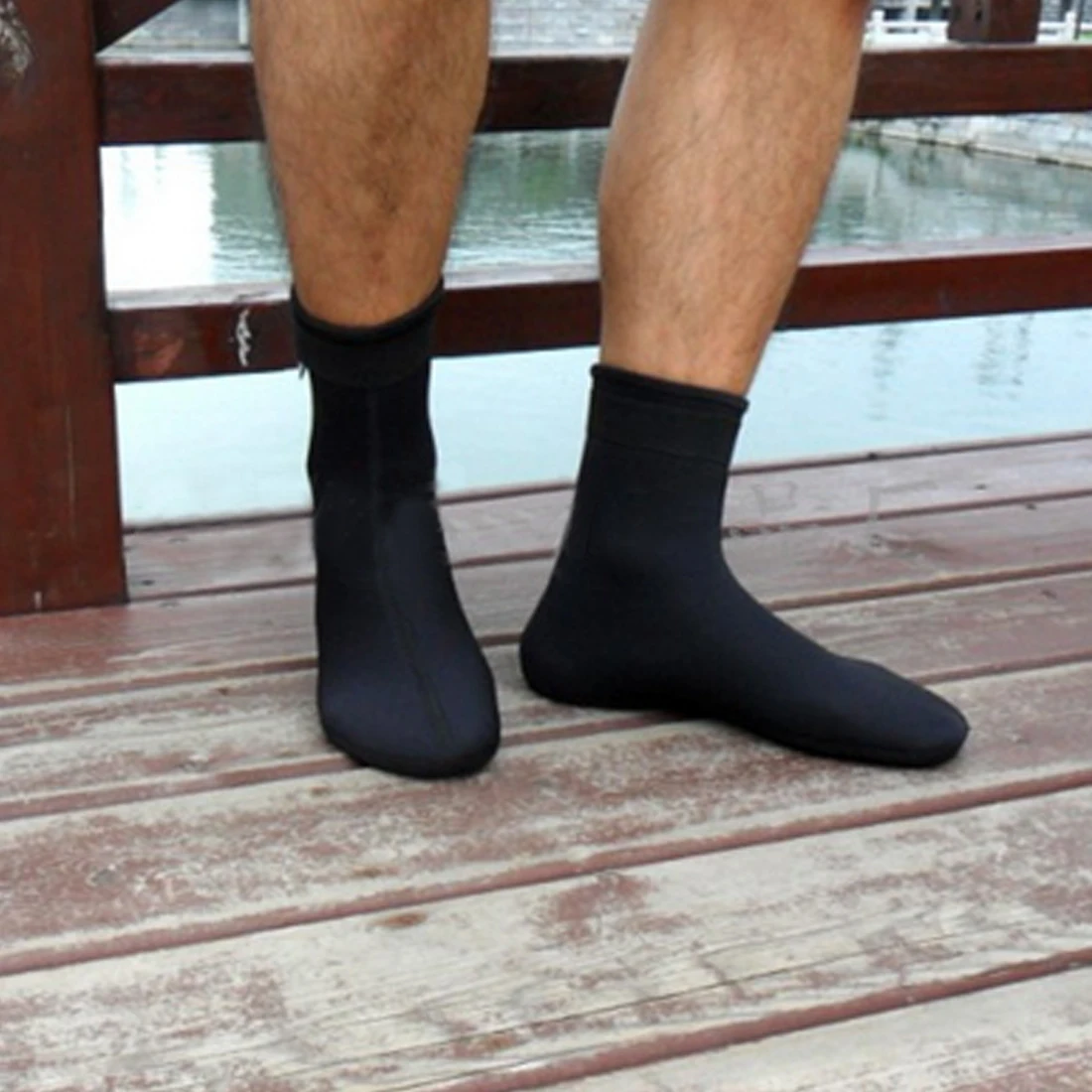 Buy Neoprene 3mm Water Sports Non slip Swimming Scuba