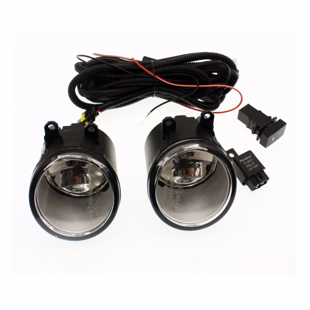 H11 Wiring Harness Sockets Wire Connector Switch + 2 Fog Lights DRL Front Bumper Halogen Lamp for Toyota URBAN CRUISER -in Car Light Assembly from ...