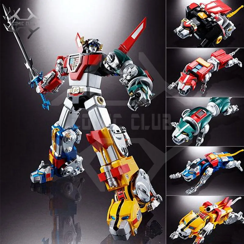 

COMIC CLUB IN-Stock FJ ko Super alloy soul Beast King GoLion metal Transformation robot action figure toy