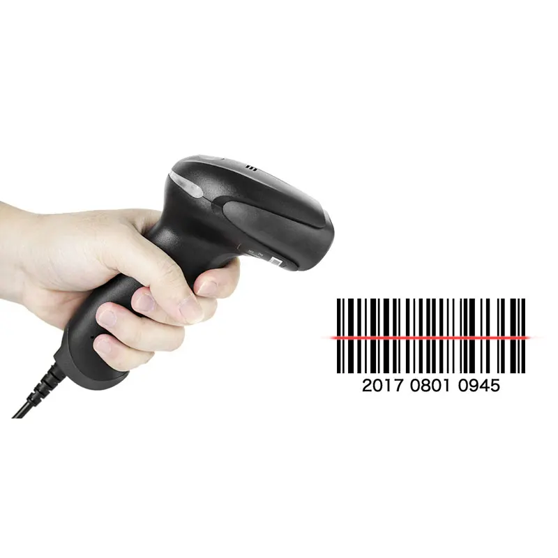 NT-2012 يده الباركود ماسحة قارئ USB السلكية 1D الباركود المسح الضوئي ل نظام POS NT-2012 يده الباركود ماسحة قارئ USB السلكية 1D الباركود المسح الضوئي ل نظام POS