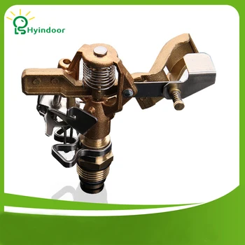 

Garden Water Sprinkler Spray Nozzle 360 Degree Automatic Rotating Sprayer with Threaded Connection for Garden and Lawn Watering
