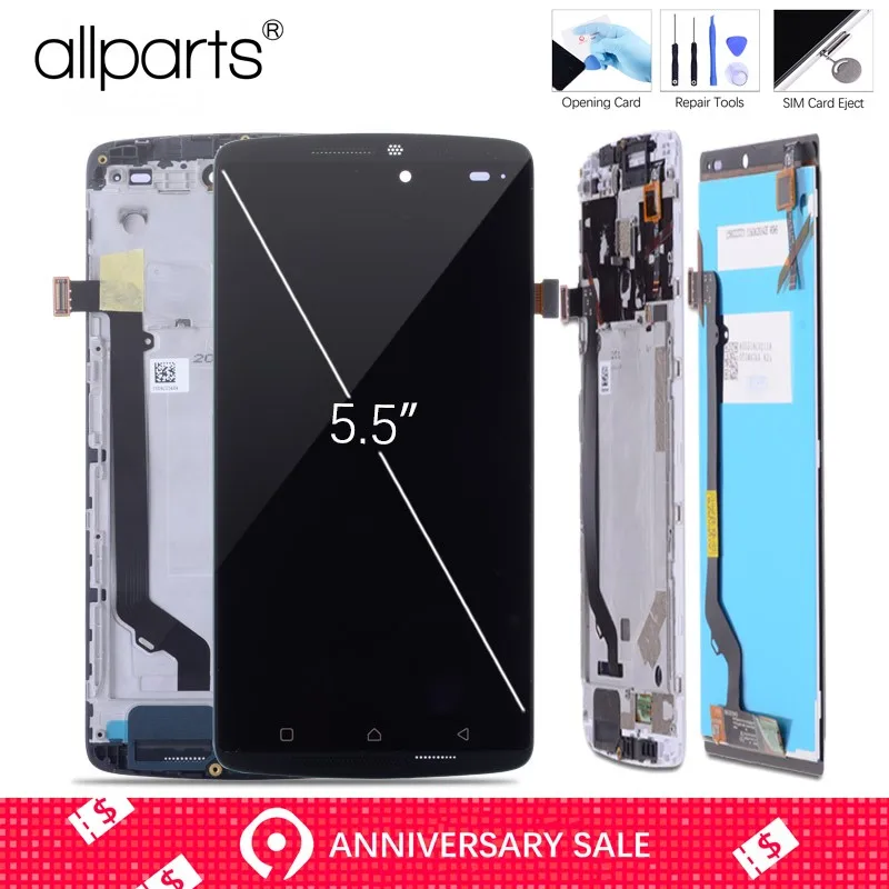 

No Dead Pixel Original 5.5" For Lenovo A7010 LCD Display Vibe K4 Note LCD Touch Screen Digitizer Assembly Replacement
