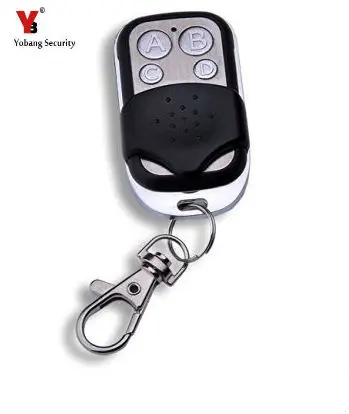 

Yobang Security Wireless Portable Metal Remote Controller For WIFI GSM alarm system remote controls 433Mhz