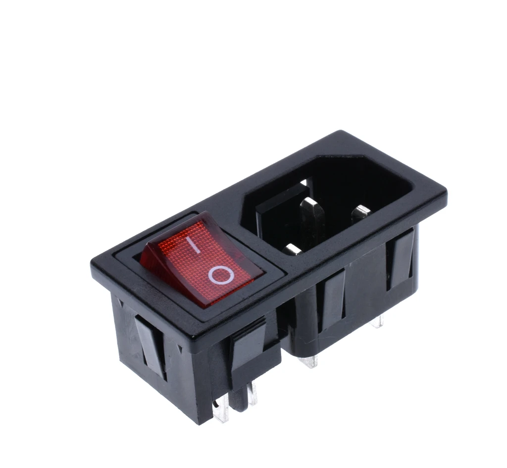 IEC 320 C14 AC    ÷  ڵ Ա  ܼƮ, ON OFF Ŀ ġ CCC CE 