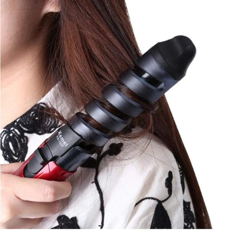 

Professional Hair Curler Magic Spiral Curling Iron Fast Heating Curling Wand Electric Hair Styler Pro Styling Tool