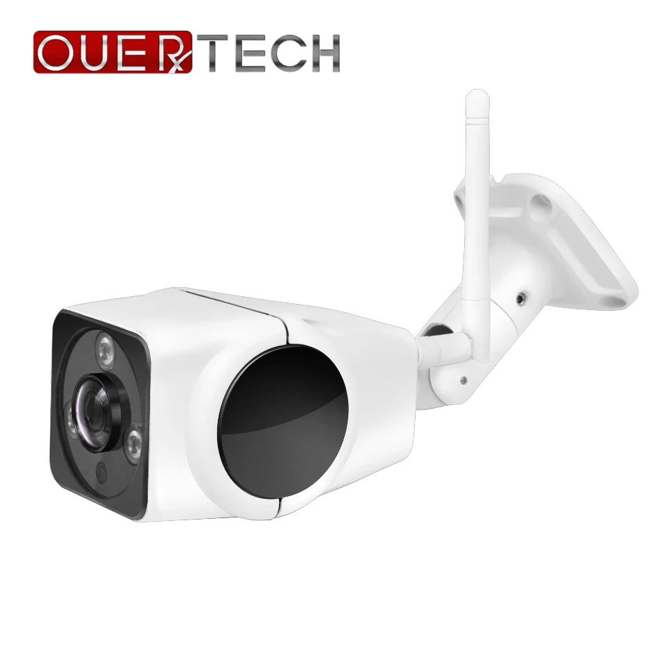 OUERTECH 180 Grad Panorama 1080p 2.0MP Fisheye Wasserdichte IR Nachtsicht im freien WIFI Smart kugel Kamera unterstützung 64-in Überwachungskameras aus Sicherheit und Schutz bei