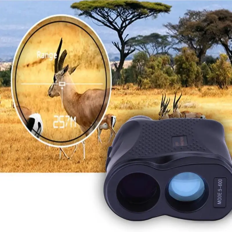 Mounchain Golf Trainer 600/900m Monocular Telescope Range Finder Distance Speed Meter Hunting Golf Distance Tool