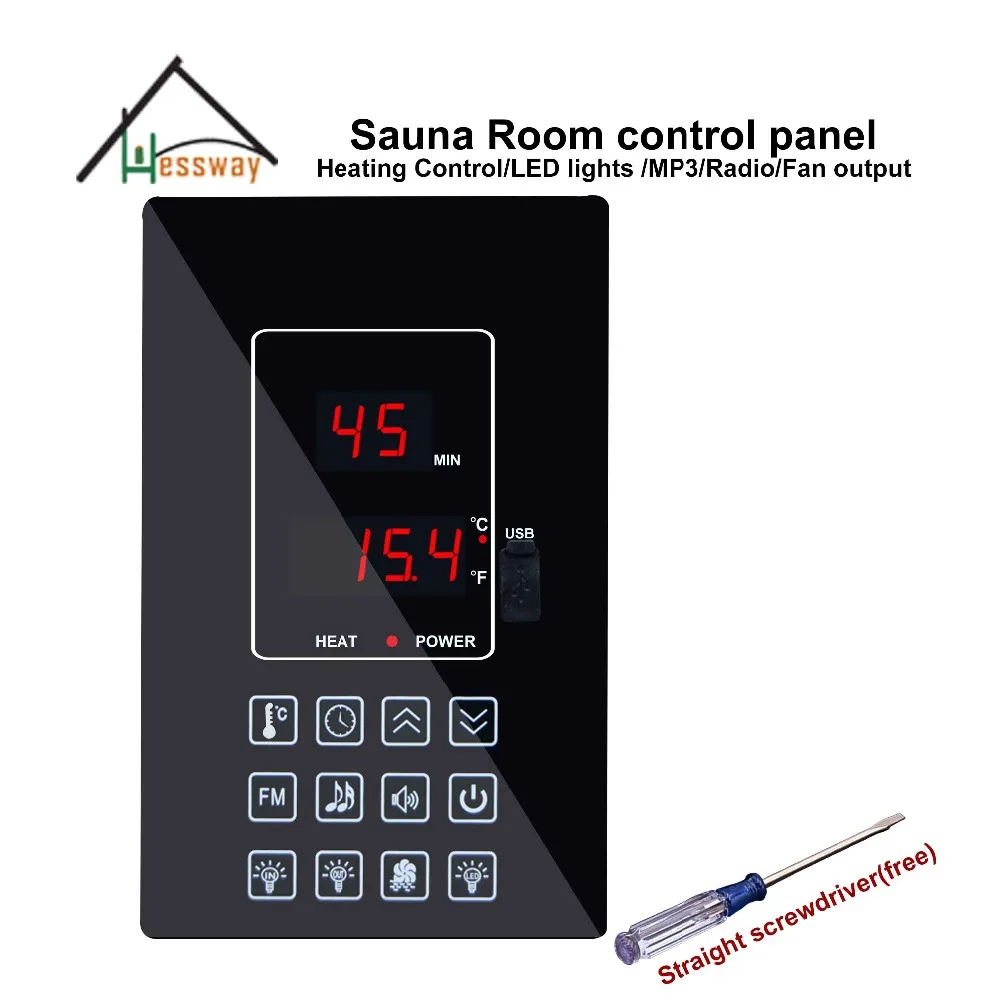 Термостат для сауны с регулируемой температурой 18 110 градусов в 30 А|thermostat led|thermostat
