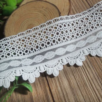 

3 Yards / Beautifully Water-soluble Clothing, Lace, Full Cotton Clothing, DIY Material, Decoration Width 6cm YS0264