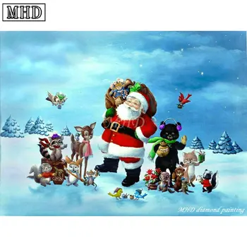 

DIY Diamond Painting Snow Christmas Gift Diamond Cross Embroidery Mosaic 3d Diamond Embroidery Home Decor Artwork SC22