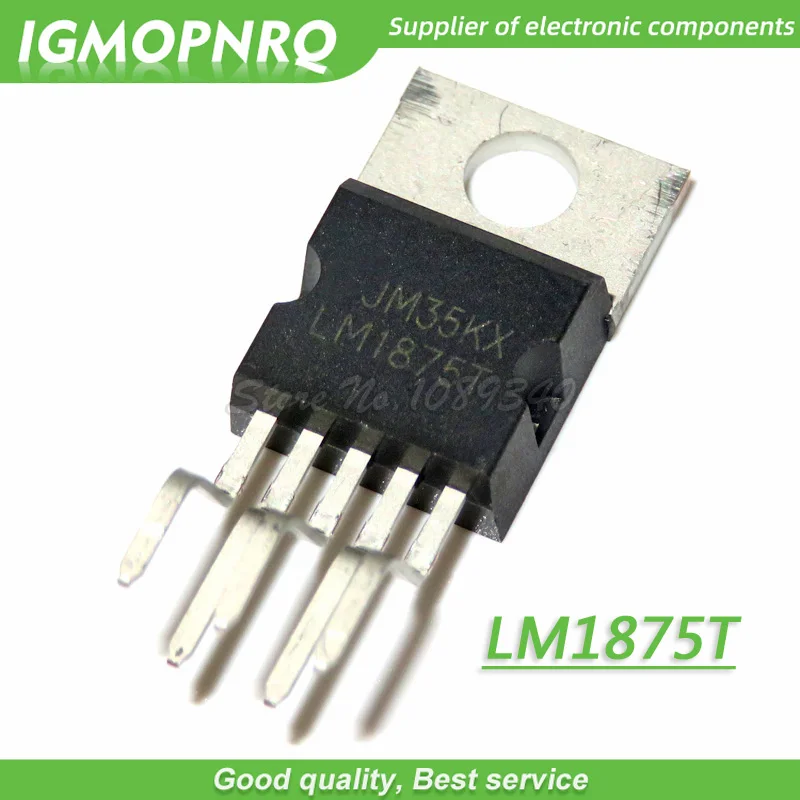 

10pcs/lot LM1875T LM1875 ZIP-5 Dual Wave High Pressure New Original