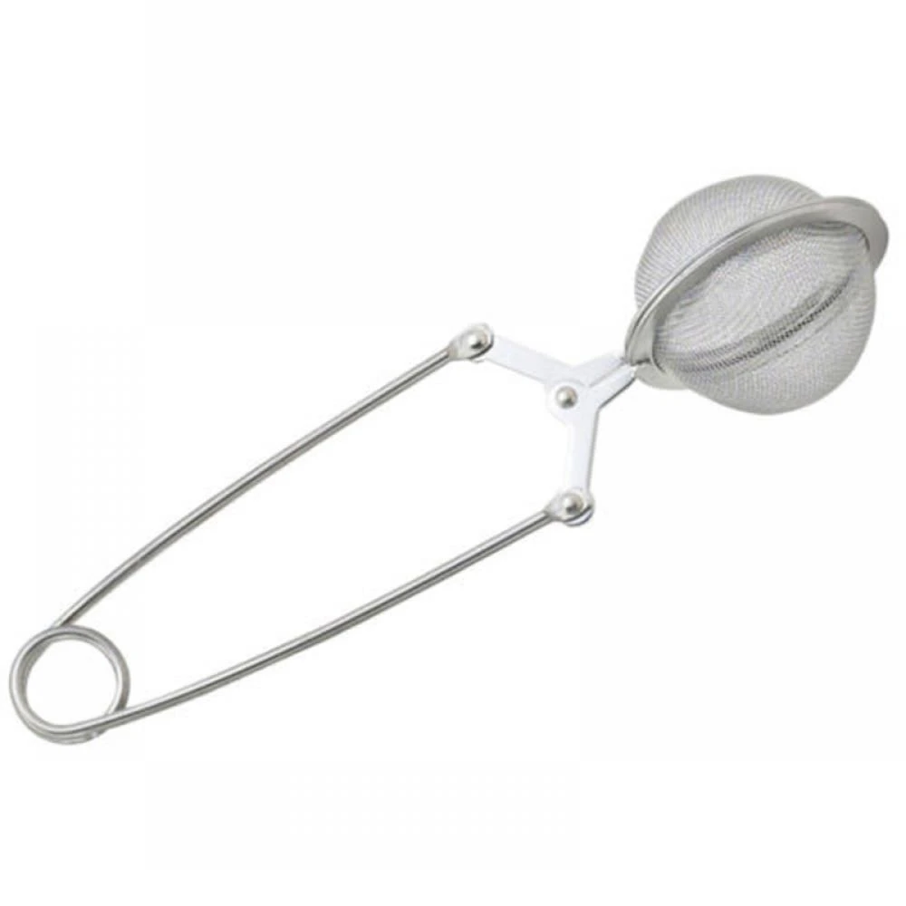 

Tea Infuser In Mesh Strainer Stainless Steel Handle Tea Ball Infuser Filter Teaspoon Creative Strainer Metal Tea Tools Kitchen
