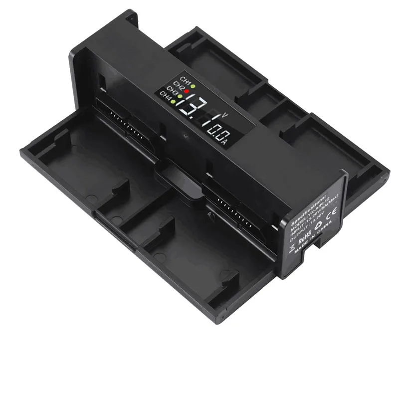 4 in 1 Folded Charger Hub housekeeper Battery Digital Display Smart  charger Support Original Charger Cable for DJI Mavic Air Drone Accessories 1 (2)
