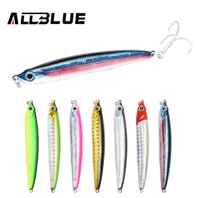 ALLBLUE 2018 New Jigging Stick Fishing Lure Sinking Pencil Longcast 8