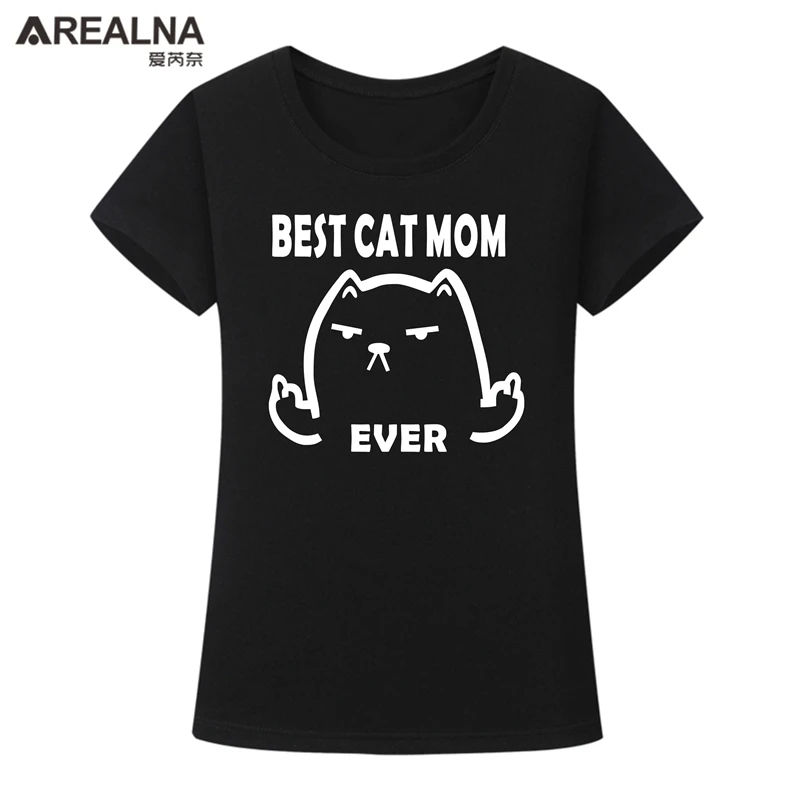 

Hipster Tumblr CAT MOM Tees Shirts Casual Femme Summer Plus Size Vogue T Shirt Women Harajuku Funny Graphic Printed Ladies Tops