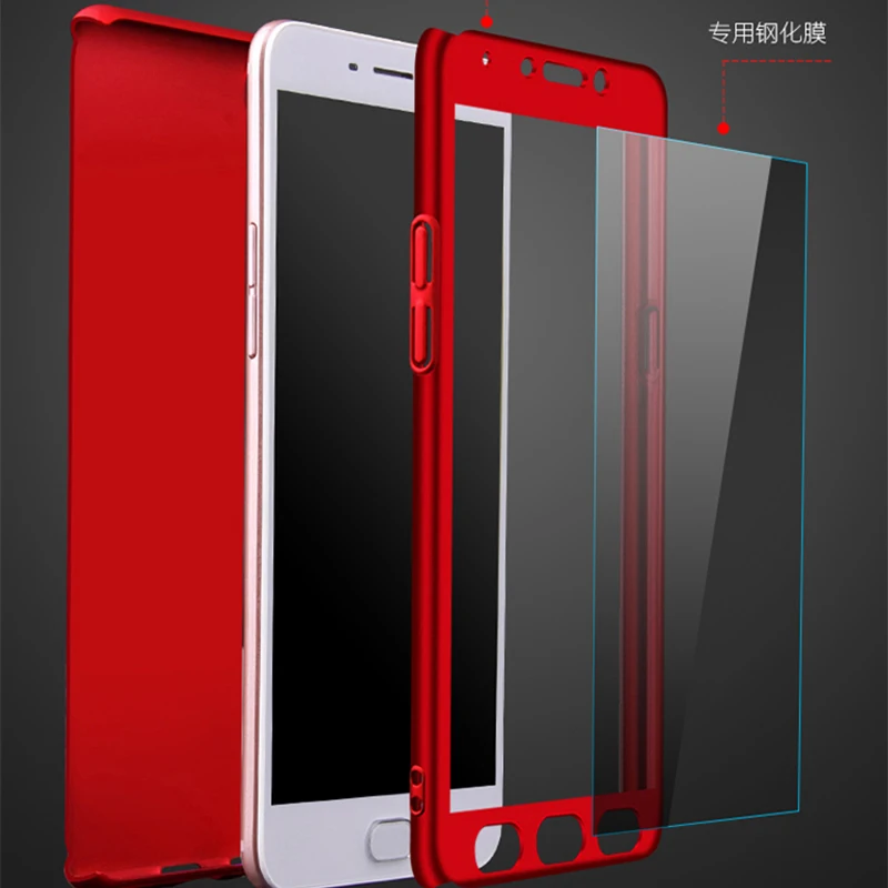 360 Full Honor 7A Russian version Shockproof Phone Cases For Huawei Y5 2018 Case With PC For Huawei Y5 2018 Prime Tempered Glass (9)