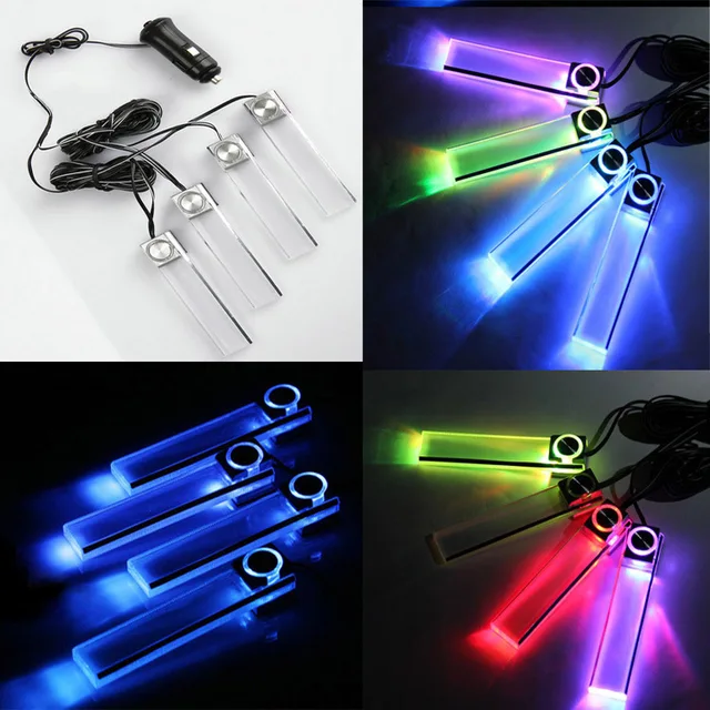 Aliexpress.com: comprar 4 en 1 coche lámpara decorativa de la ...