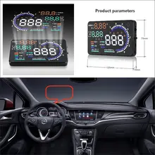 Информация об автомобиле проектор экран для Opel Astra-безопасное вождение Refkecting лобовое стекло специальный HUD Дисплей