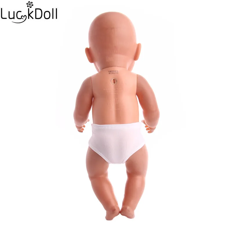 Luckdoll новые кукольные аксессуары мультфильм трусики подходят 43 см кукла, лучший подарок для детей