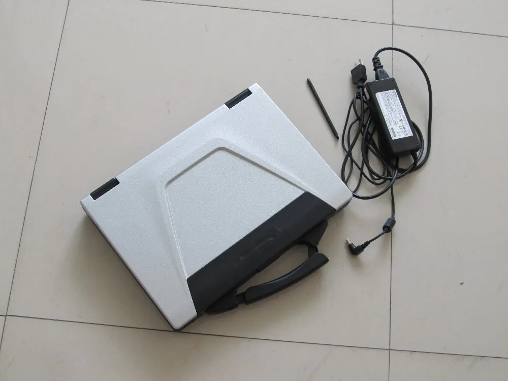 Free shipping For Panasonic CF-52 Military Toughbook Laptop CF52 Diagnosis Laptop can work for bmw icom a2 and mb star c3 c4c5-6