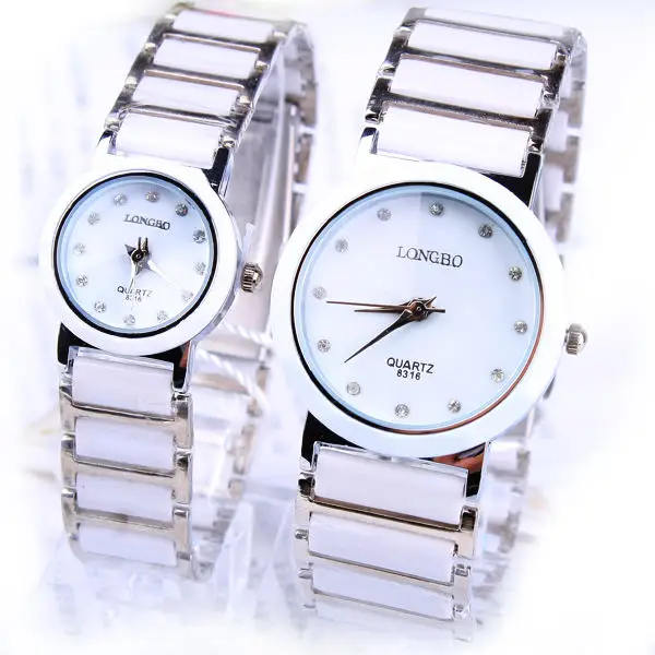 2016 White Watches Women Water Resistant Luxury Brand Ceramic Strap