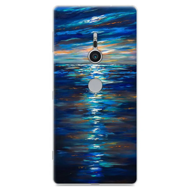2 шт. чехол для Sony Xperia XZ2 XZ Мультяшные мягкие чехлы телефона X Z2 H8216 H8266 H8296 задняя