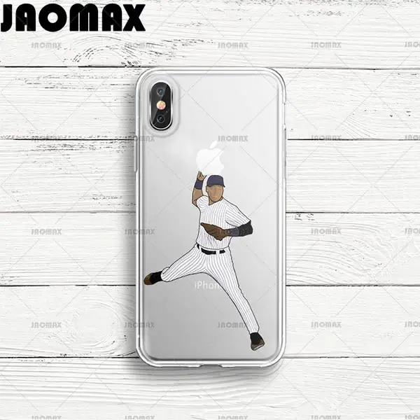 Jaomax Американский футбол силиконовый чехол для телефона для iPhone 11 Xs Xr 7 8 Plus 6S прозрачный силиконовый мягкий ТПУ чехол для телефона - Цвет: Pattern 24