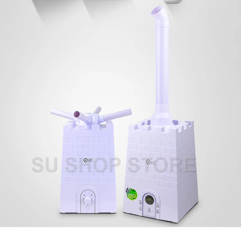 Industrial Air Ultrasonic humidifier Mute Commercial Supermarket Vegetables Mist Maker 8.8L Fogger Spray Anion Humidifiers