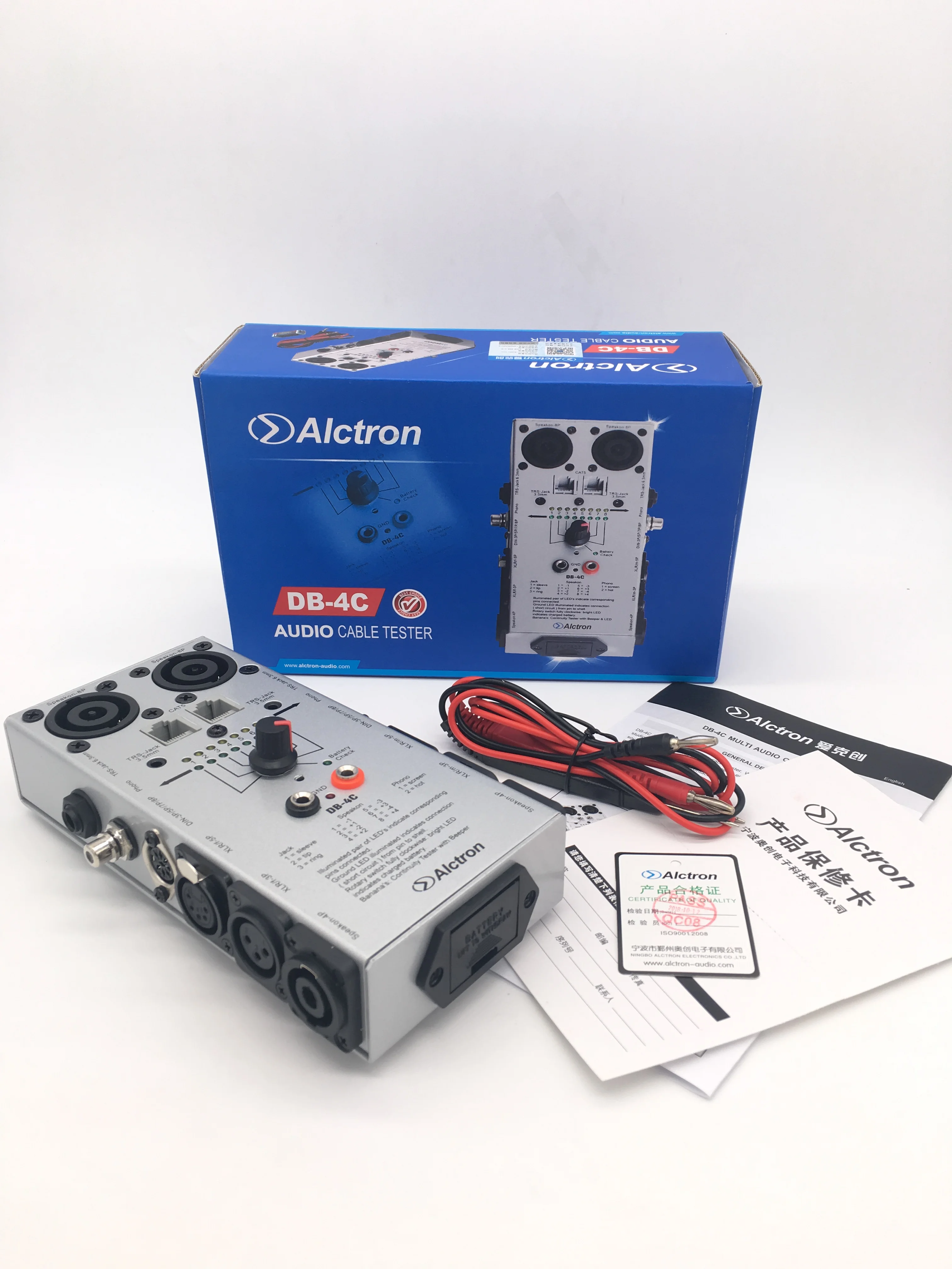 

Alctron DB-4C professional multi audio cable tester Audio network Cable Detector Tester test tool for stage,recording studio