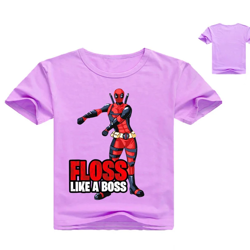 FLOSS LIKE A BOSS/футболки для мальчиков г. Летние топы, футболки с коротким рукавом для девочек, детские футболки для мальчиков, одежда хлопковая футболка