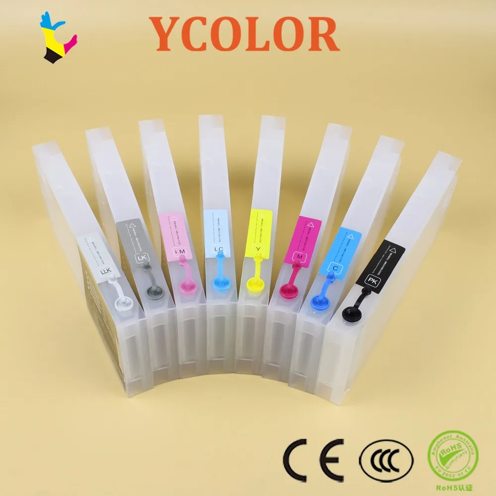Ink Cartridge With Reset Chip 4880 4800 4000 7600 9600 for Epson Stylus Pro 4880 Ink Tank Cartridge 300ml