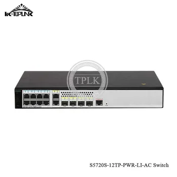 

S5720 Series Hua wei S5720S-12TP-PWR-LI-AC Switch Ethernet Standard Gigabit Switch 8 Ethernet 10/100/1000 Base-T ports Switch