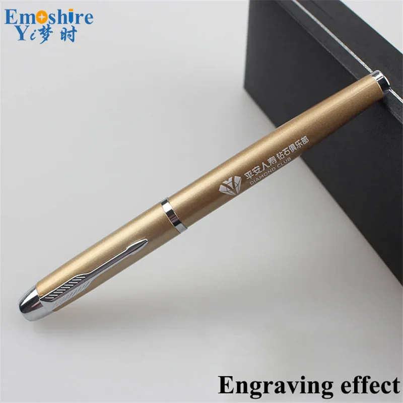 Emoshire High-grade neutral pen signature advertising hotel pen pens business metal ball pen custom logo (6)