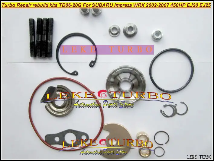 Free Ship Turbo Repair Kits rebuild kit TD06 20G TD06 20G TD06 20GHW For SUBARU Impreza WRX 02