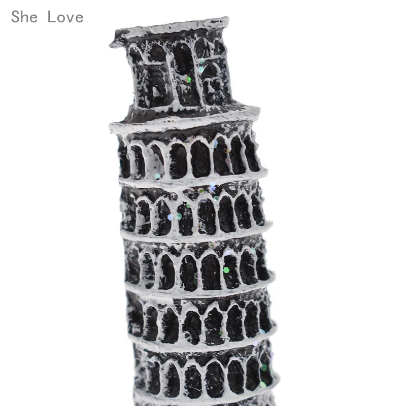 She Love Пизанская Башня Смолы 3D холодильник магнитная наклейка на холодильник путешествия подарок сувенир украшение