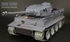 Henglong1/16 Немецкий боевой танк Tiger I, синяя металлическая Версия с 2,4G RC дымчатым звуком ► Фото 1/6