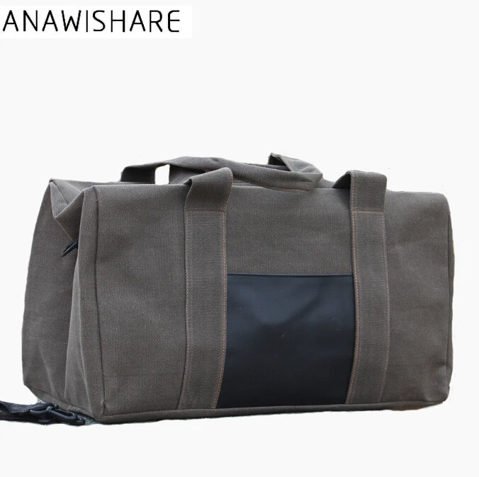 Дорожные сумки ANAWISHARE для мужчин и женщин вместительные холщовые спортивные