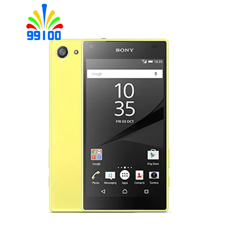 sony Xperia Z5 Compact E5823 4," разблокированный мобильный телефон 2 GBRAM+ 32 ГБ rom отпечаток пальца японская версия