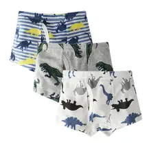 3 шт./компл. детское нижнее белье из хлопка для мальчиков, детская одежда для мальчиков нижнее белье с принтом с героями мультфильмов нижнее белье для мальчиков, трусики для подростков