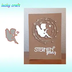 Luck YCraft мужской Ангел металлические режущие штампы для DIY Скрапбукинг тиснение бумажные карты для ручной работы штампы резки 2019