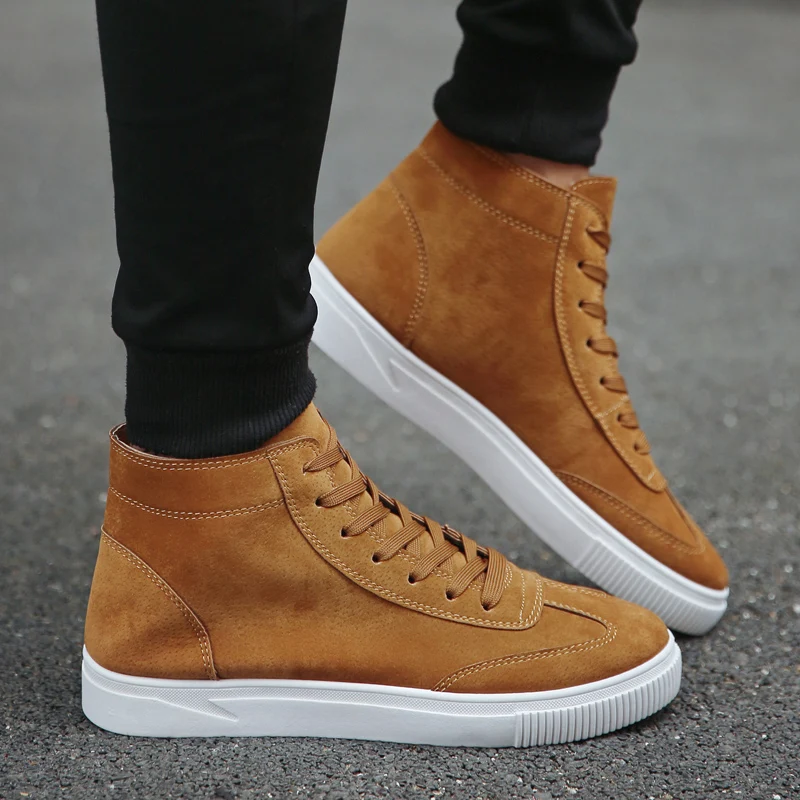 

2018 New South Korean Version of The Trend with Breathable Fashionable Shoes, High-upper Board Shoes, Men's Casual Shoes 5