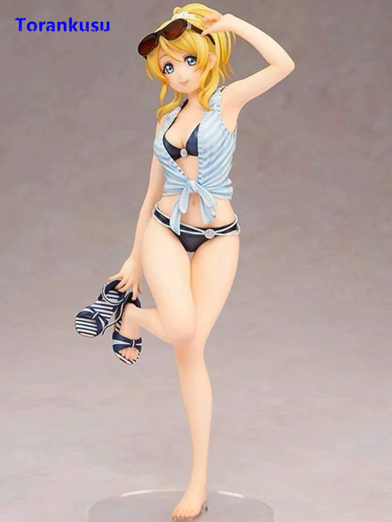 LoveLive! Купальник Ellie фигурка Эли аясе аниме для девочки ПВХ фигурки модель куклы
