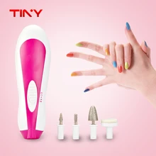 TINY Foot Care Tool manicure and pedicure equipment Callus Skin Remover Nail Art tools Electric Drill File Buffer Foot Massager
